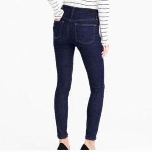 J Crew NWOT Toothpick Low Rise Skinny Dark Blue Jeans - Size 24